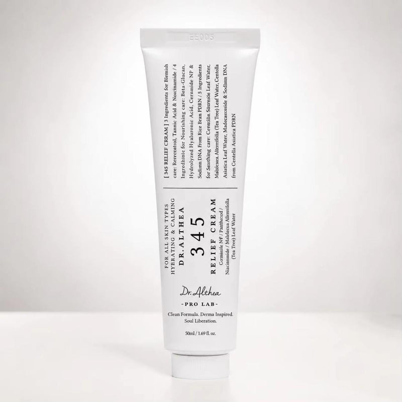 Dr. Althea 345 Relief Cream | Ceramide & Niacinamide Moisturiser for Blemish-Prone Skin