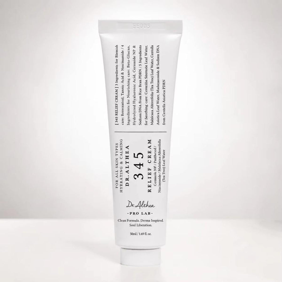 Dr. Althea 345 Relief Cream | Ceramide & Niacinamide Moisturiser for Blemish-Prone Skin