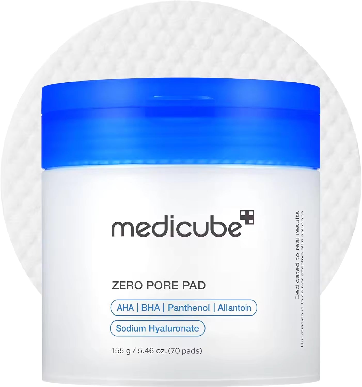 Medicube Zero Pore Pads 2.0 — AHA + BHA Exfoliating Toner Pads (70 Pads)