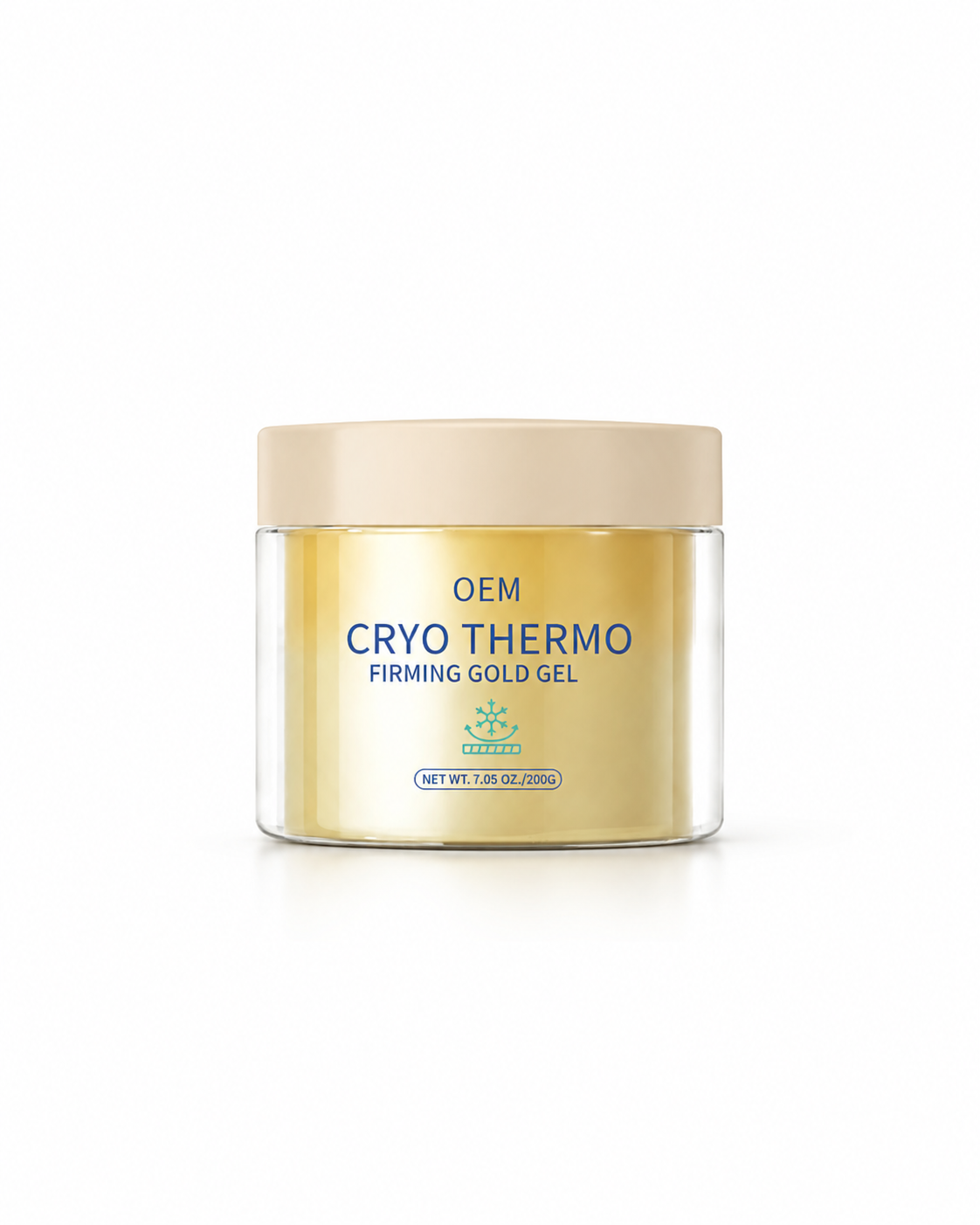 Firming Gold Gel | Warming Body Gel for Thighs, Belly & Arms